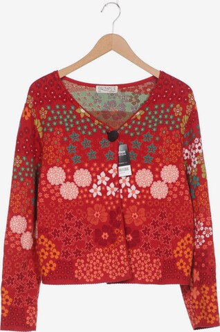 DUNQUE Sweater & Cardigan in XL in Red: front