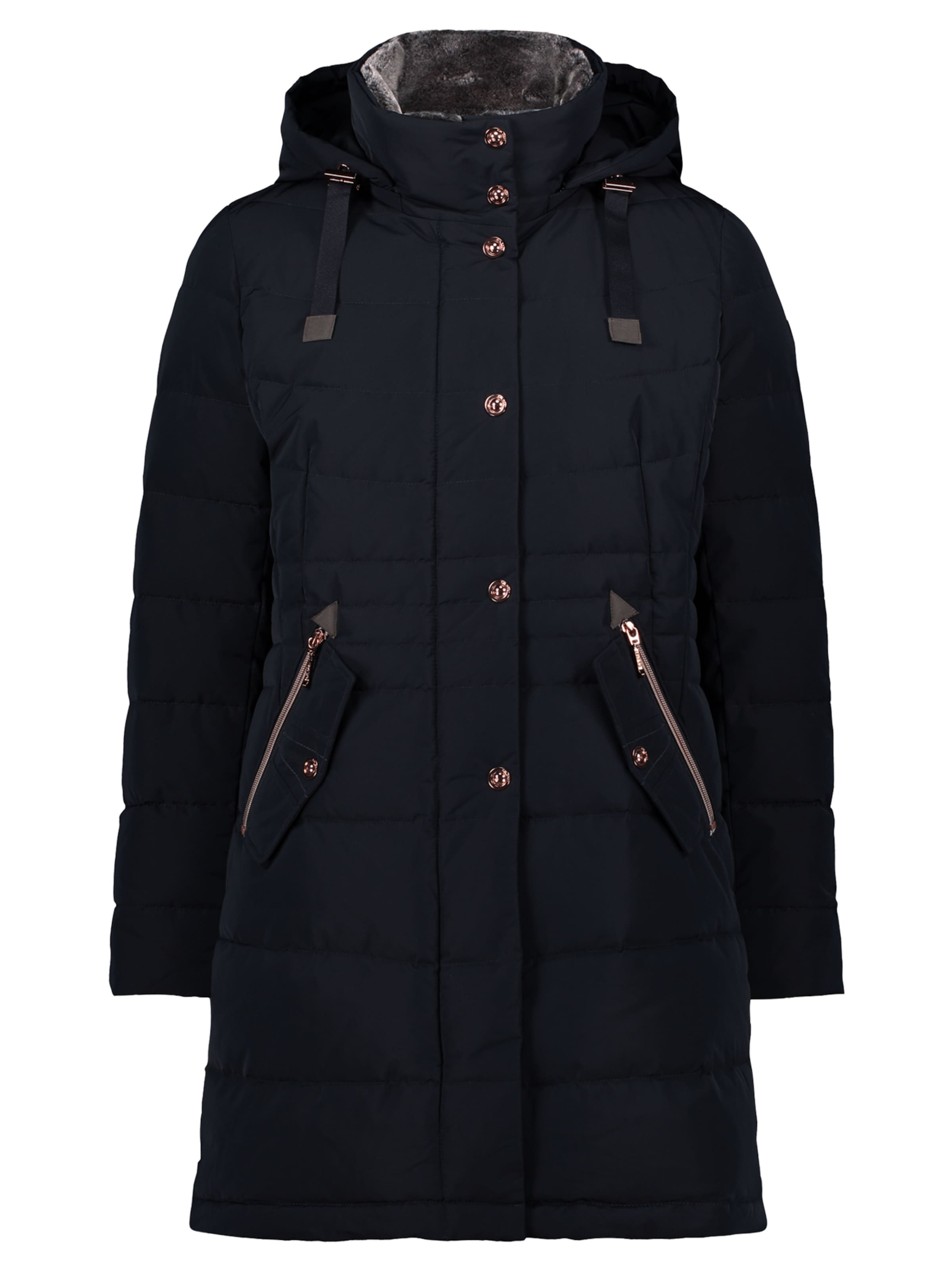 GIL BRET Wintermantel in Blau: Vorderseite