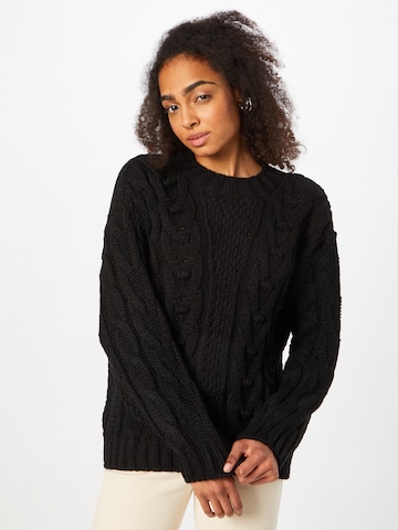 Dorothy Perkins Sweater in Black: front