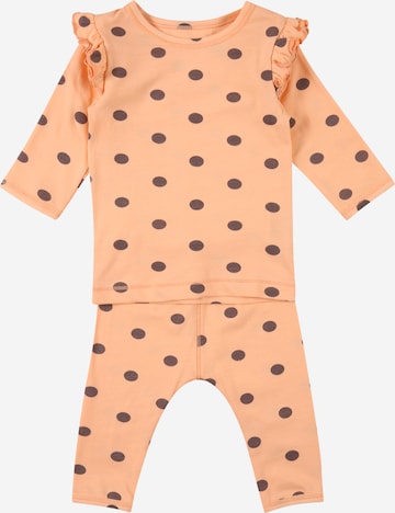 Pyjama Claesen's en orange : devant