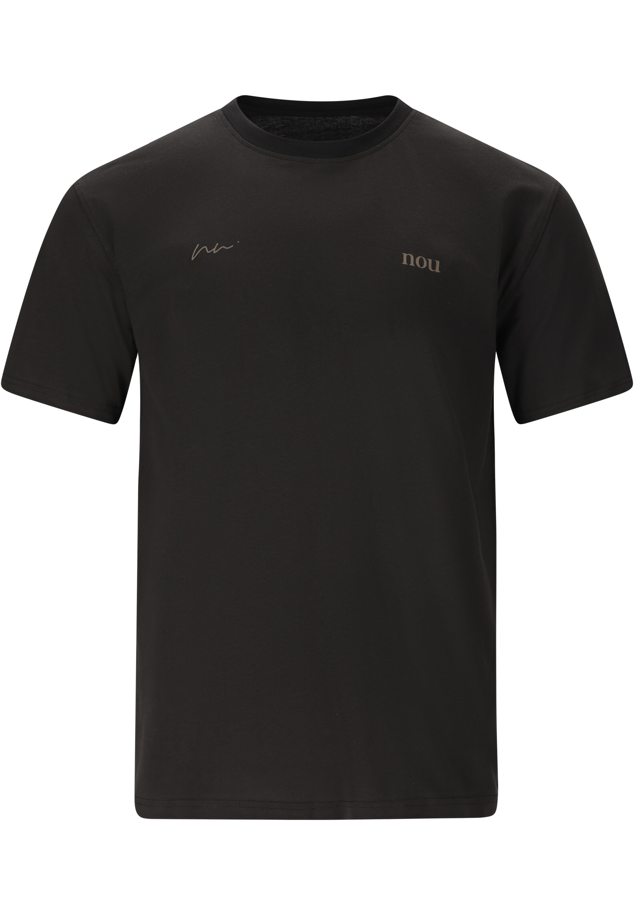 NOU Shirt 'Derr' in Black: front