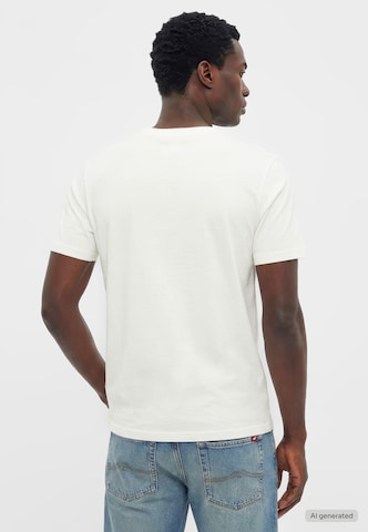 MUSTANG Shirt 'Austin ' in Weiß
