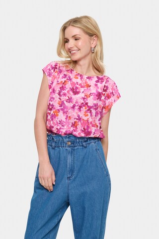 SAINT TROPEZ - Blusa 'Blanca' en rosa