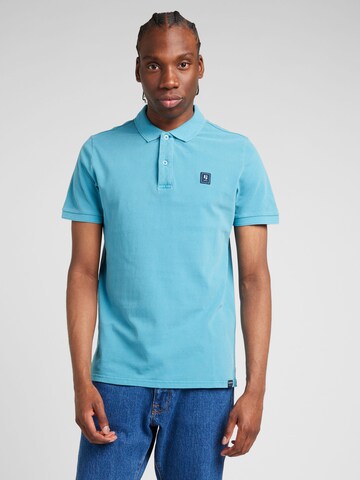 GARCIA Poloshirt in Blau: predná strana