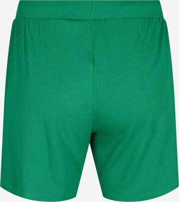 Zizzi Regular Pants 'Carly' in Green