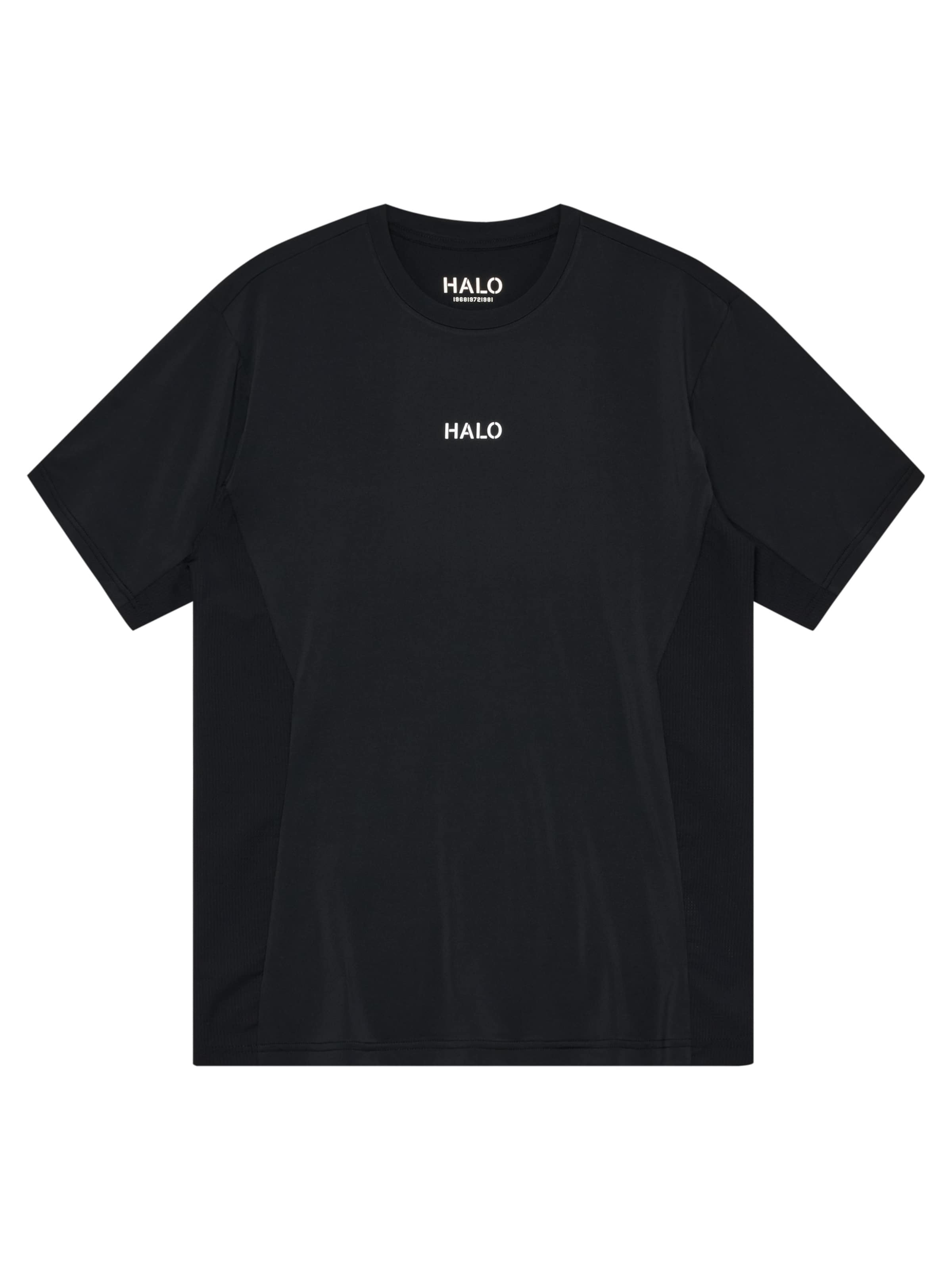 HALO Functioneel shirt 'Scout' in Zwart: voorkant