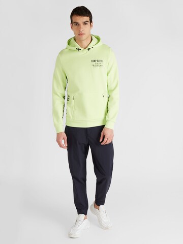 CAMP DAVID Sweatshirt in Grün