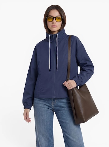 VERO MODA Φθινοπωρινό και ανοιξιάτικο μπουφάν 'VMDora' σε μπλε: μπροστά