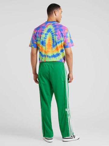 ADIDAS ORIGINALS Lużny krój Spodnie 'Adibreak' w kolorze zielony