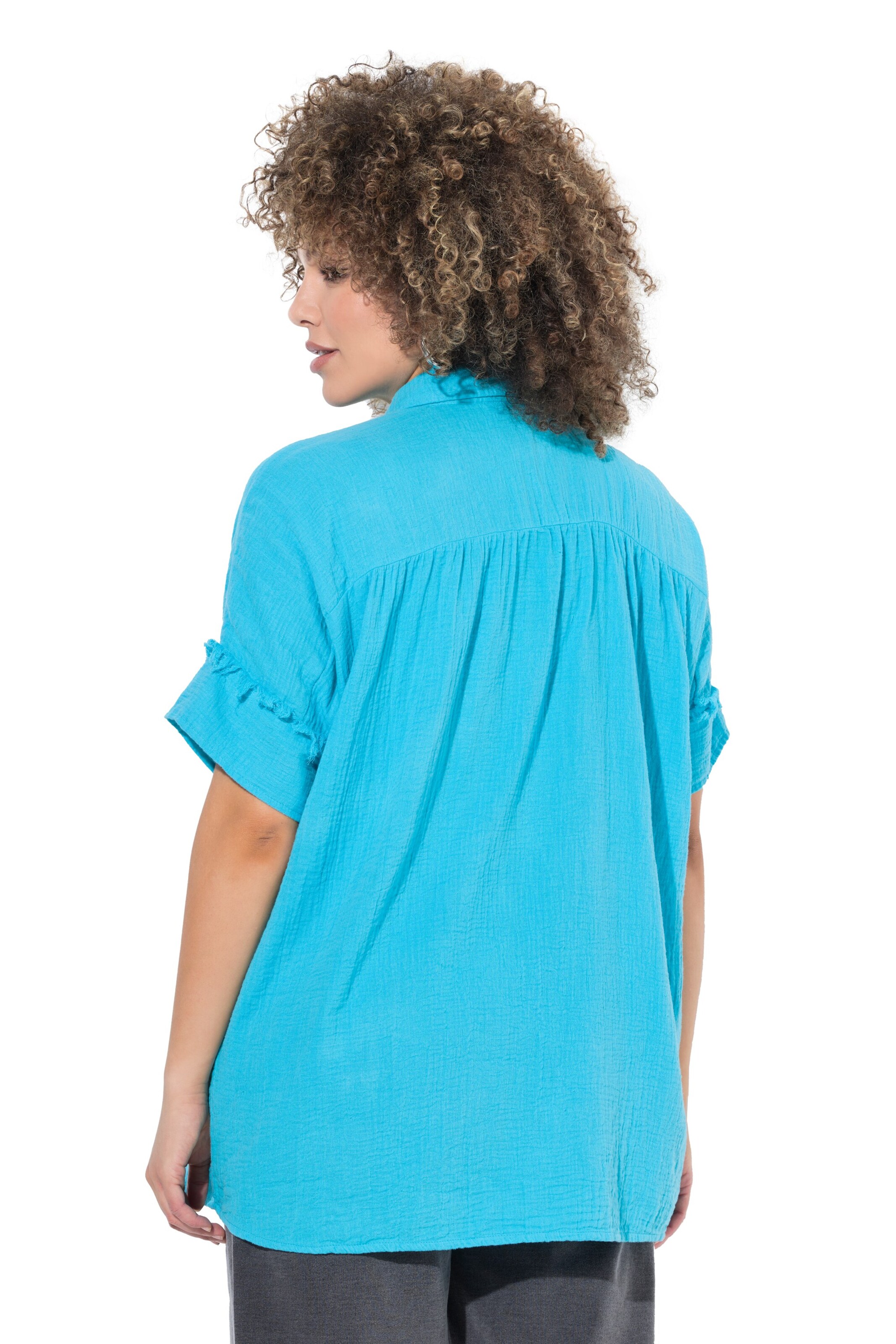 Ulla Popken Bluse in Blau