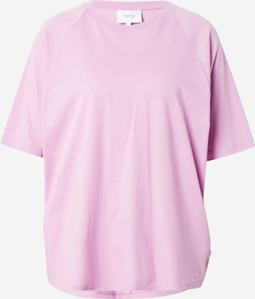 MAKIA Shirt 'Island' in Pink: front