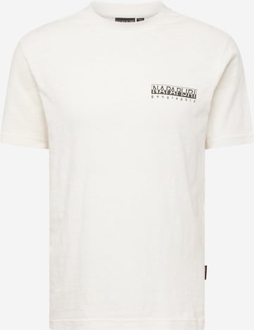 NAPAPIJRI T-shirt 'MARTRE' i beige: framsida