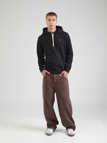 Polo Ralph Lauren Klasický střih Mikina – černá