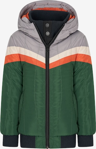4funkyflavours Winter Jacket 'Humanity (For Rep John Lewis)' in Green: front
