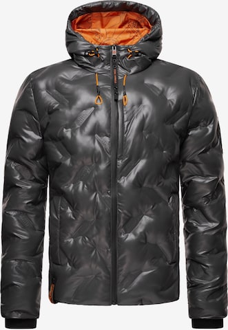 STONE HARBOUR Winterjacke 'Geroo' in Grau