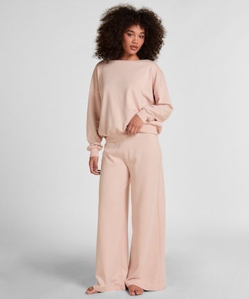 Hunkemöller Wide leg Broek 'Rory' in Roze