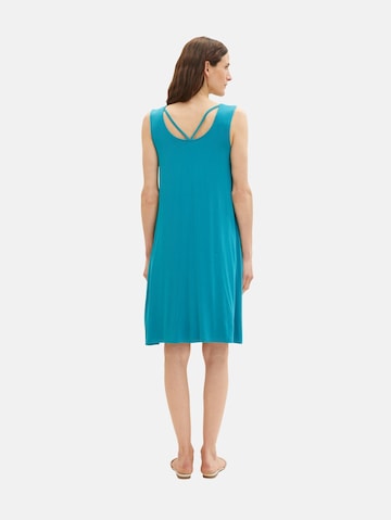 TOM TAILOR Kleid in Blau