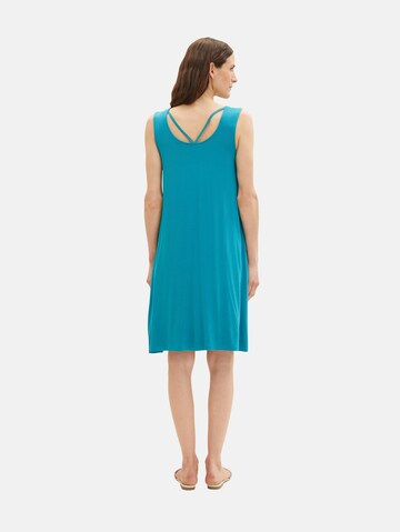 TOM TAILOR Kleid in Blau