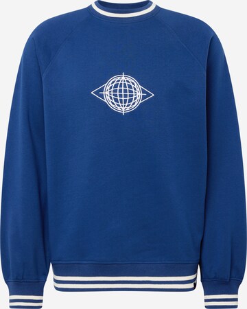 Denim Project Sweatshirt 'LARS' in Blauw: voorkant