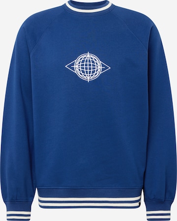 Denim Project Sweatshirt 'LARS' in Blau: predná strana