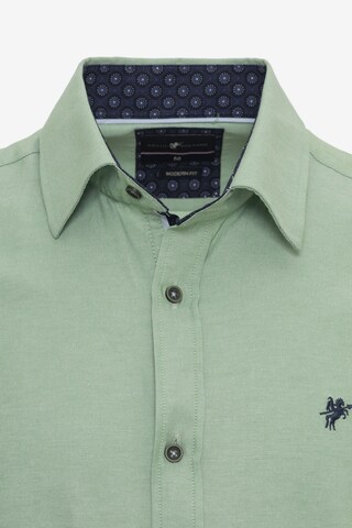 DENIM CULTURE Klasický střih Košile – zelená