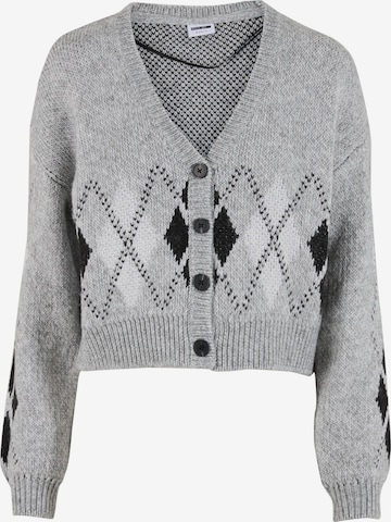 Cardigan 'NMNara' Noisy may en gris : devant