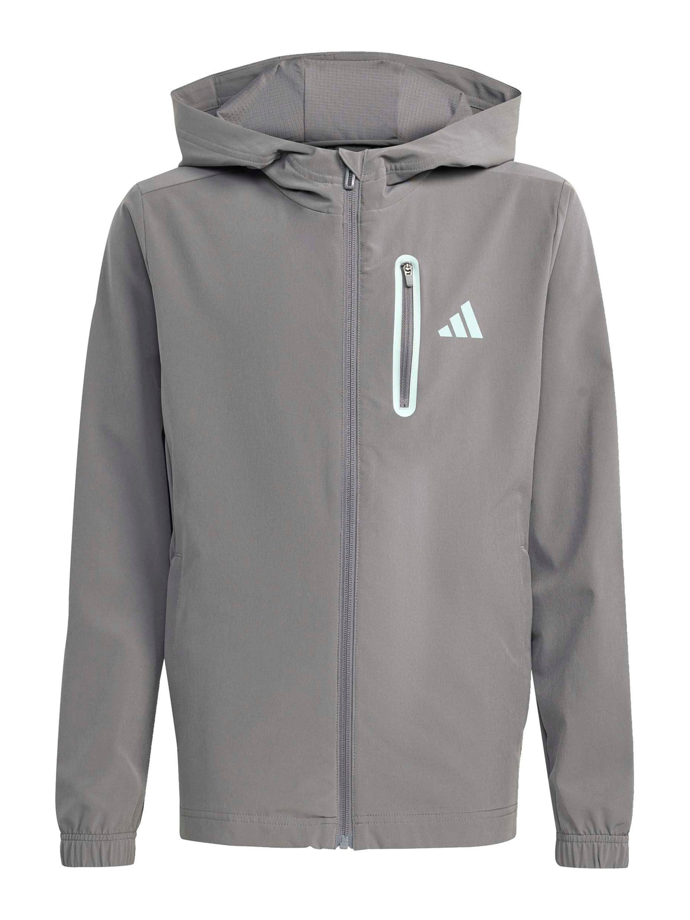 ADIDAS SPORTSWEAR Sportjacke in Grau: Vorderseite