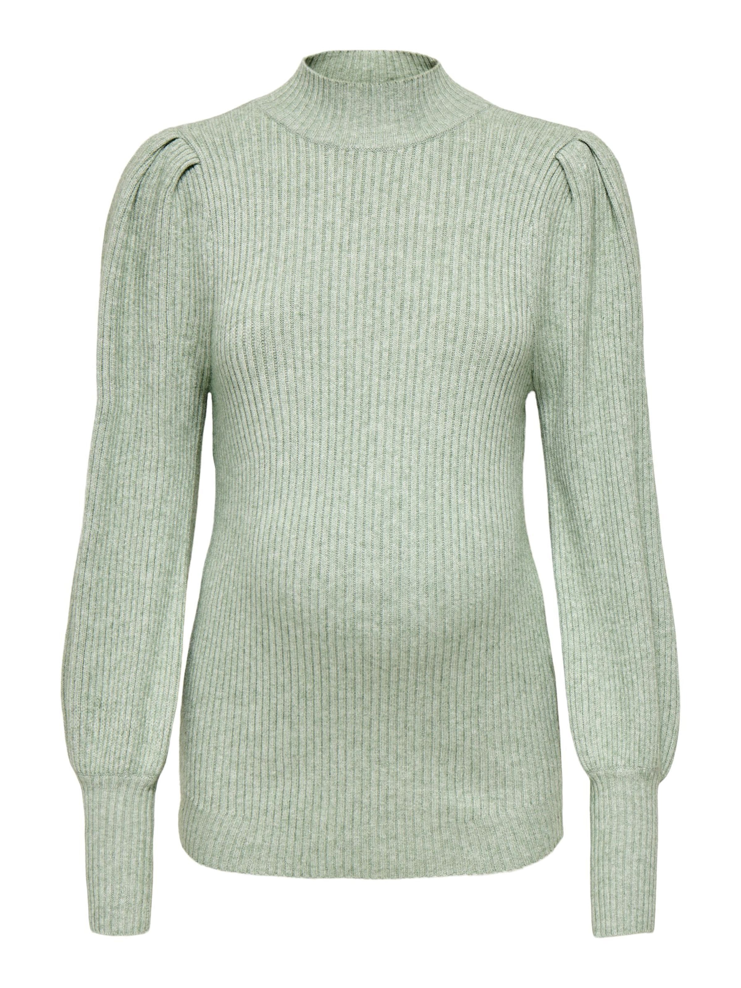 Only Maternity Pull-over 'OLMKatia' en vert pastel, Vue avec produit