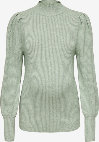 Pull-over 'OLMKatia' Only Maternity en vert : devant