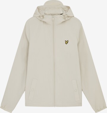 Lyle & Scott Φθινοπωρινό και ανοιξιάτικο μπουφάν σε μπεζ: μπροστά