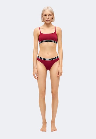 HUGO - Bustier Sujetador en rojo