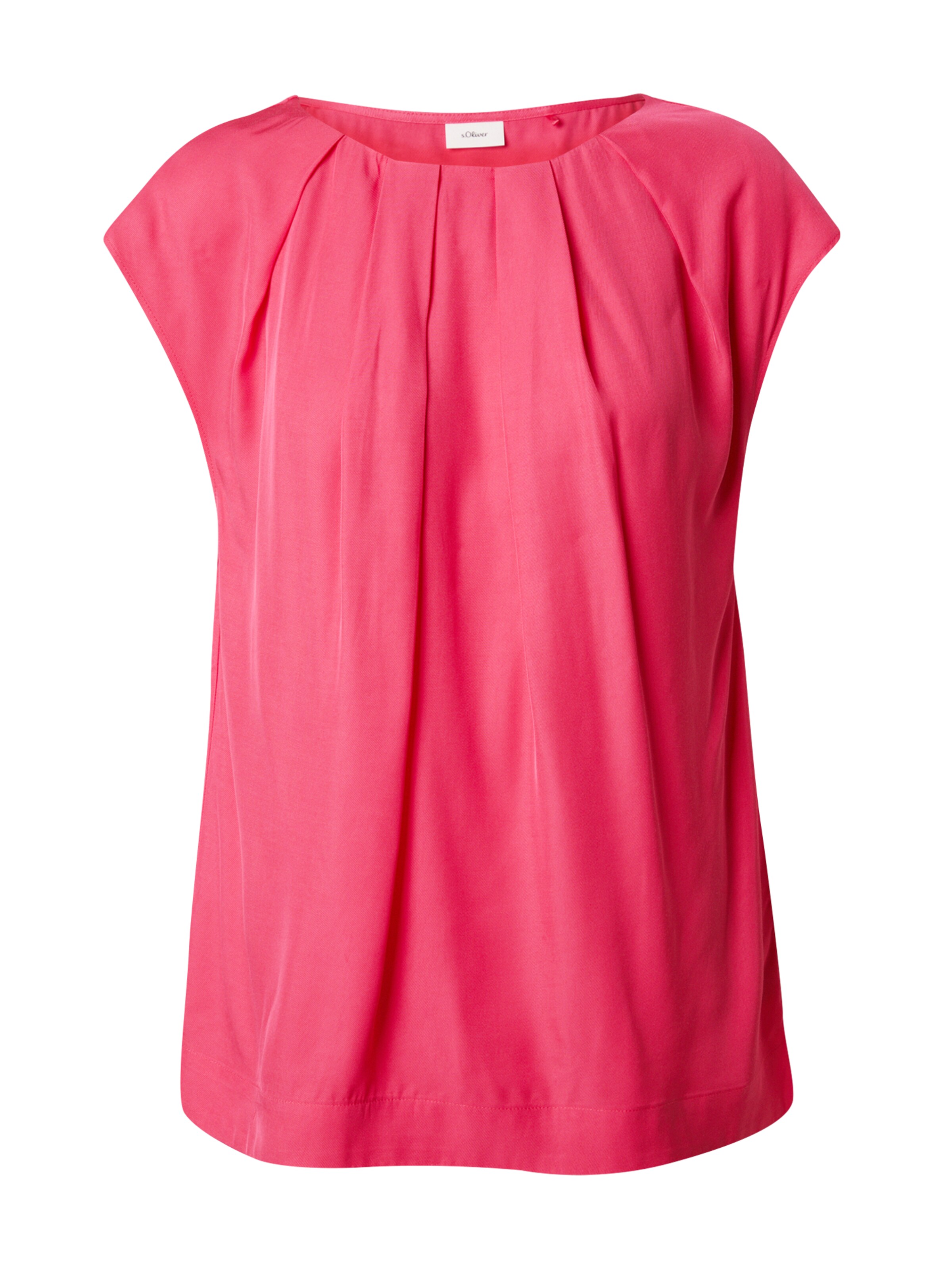 s.Oliver BLACK LABEL Μπλούζα σε ροζ: μπροστά