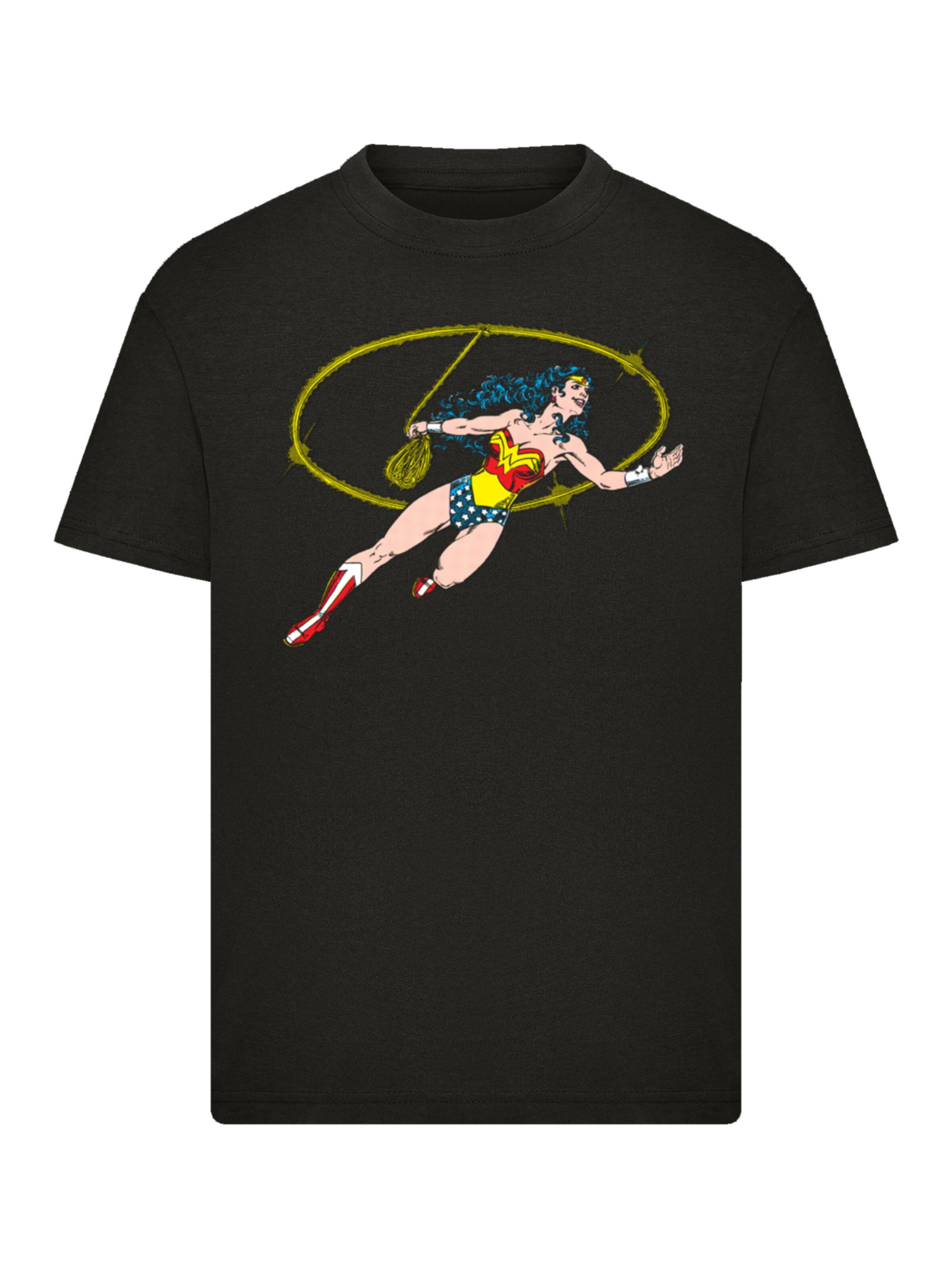 T-Shirt F4NT4STIC en noir : devant