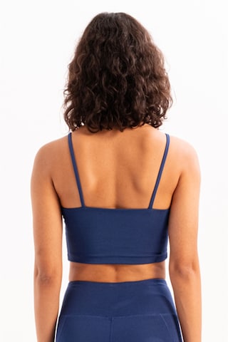 Justever Bustier Sport-BH in Blau