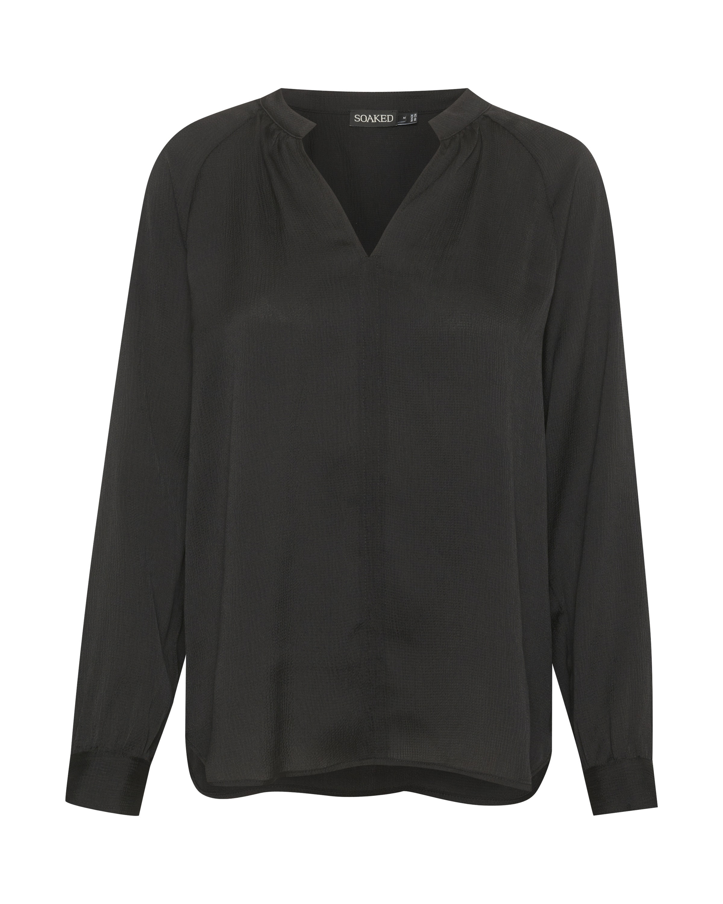 SOAKED IN LUXURYBluza - crna boja: prednji dio