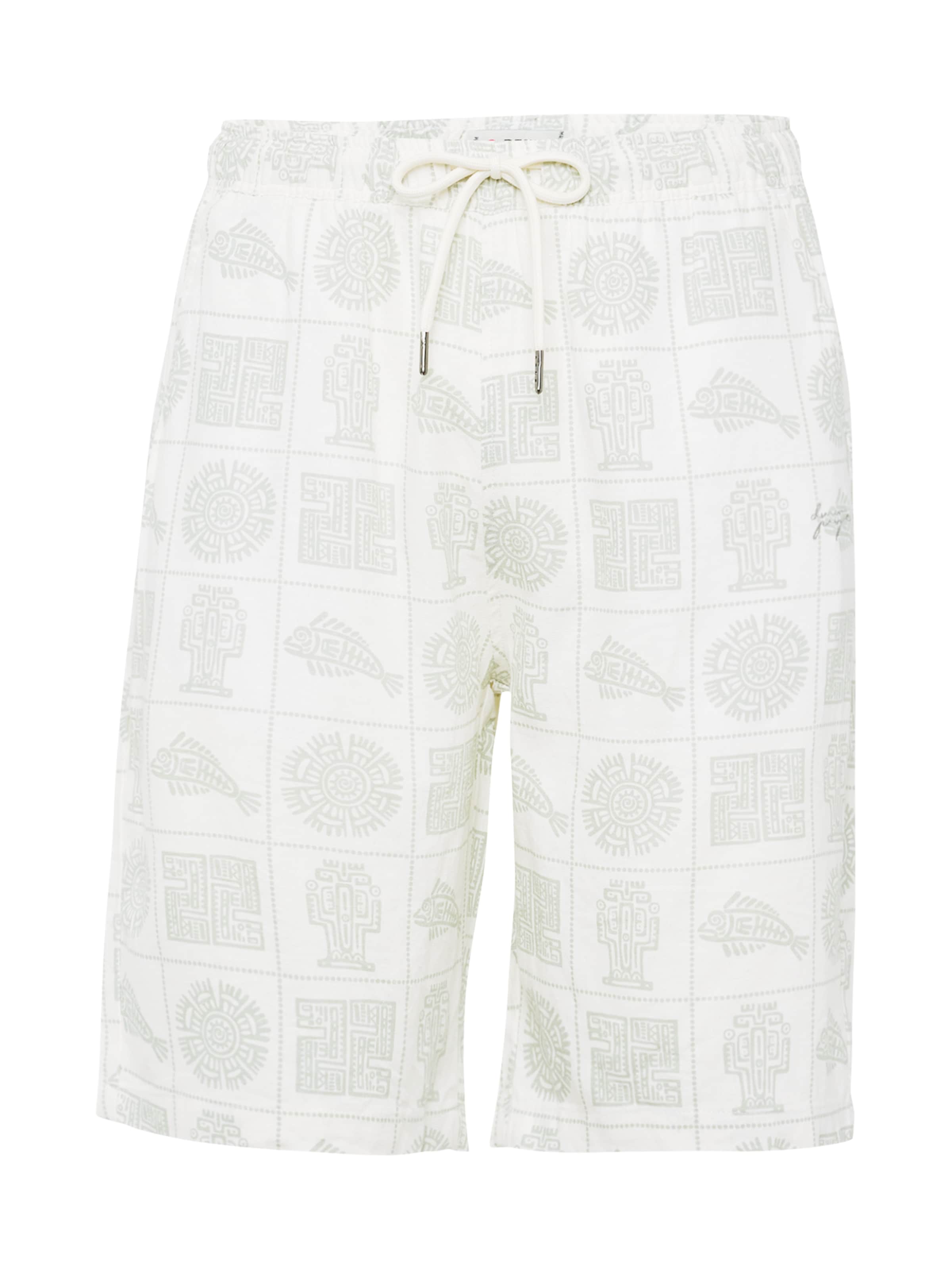 Denim Project Loosefit Παντελόνι σε λευκό: μπροστά