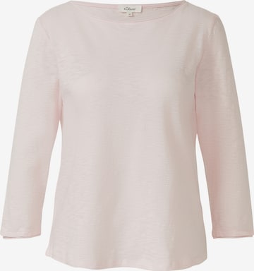 T-shirt s.Oliver en rose : devant