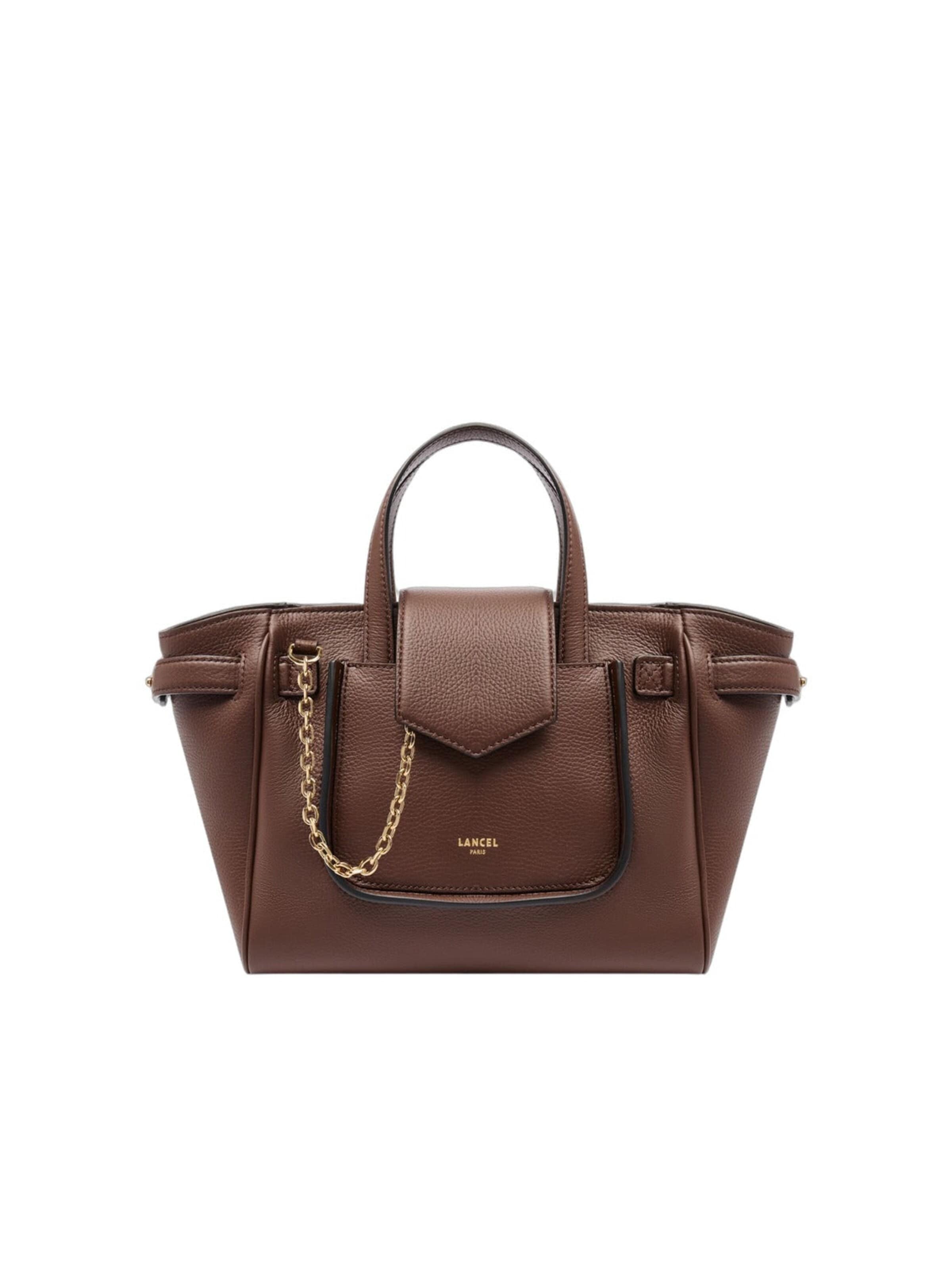 Sacs à main 'THEA' Lancel en marron : devant