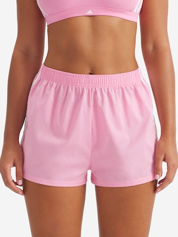Loosefit Pantalon ' Woven Boxer - Sport Active Essentials ' ADIDAS SPORTSWEAR en rose : devant
