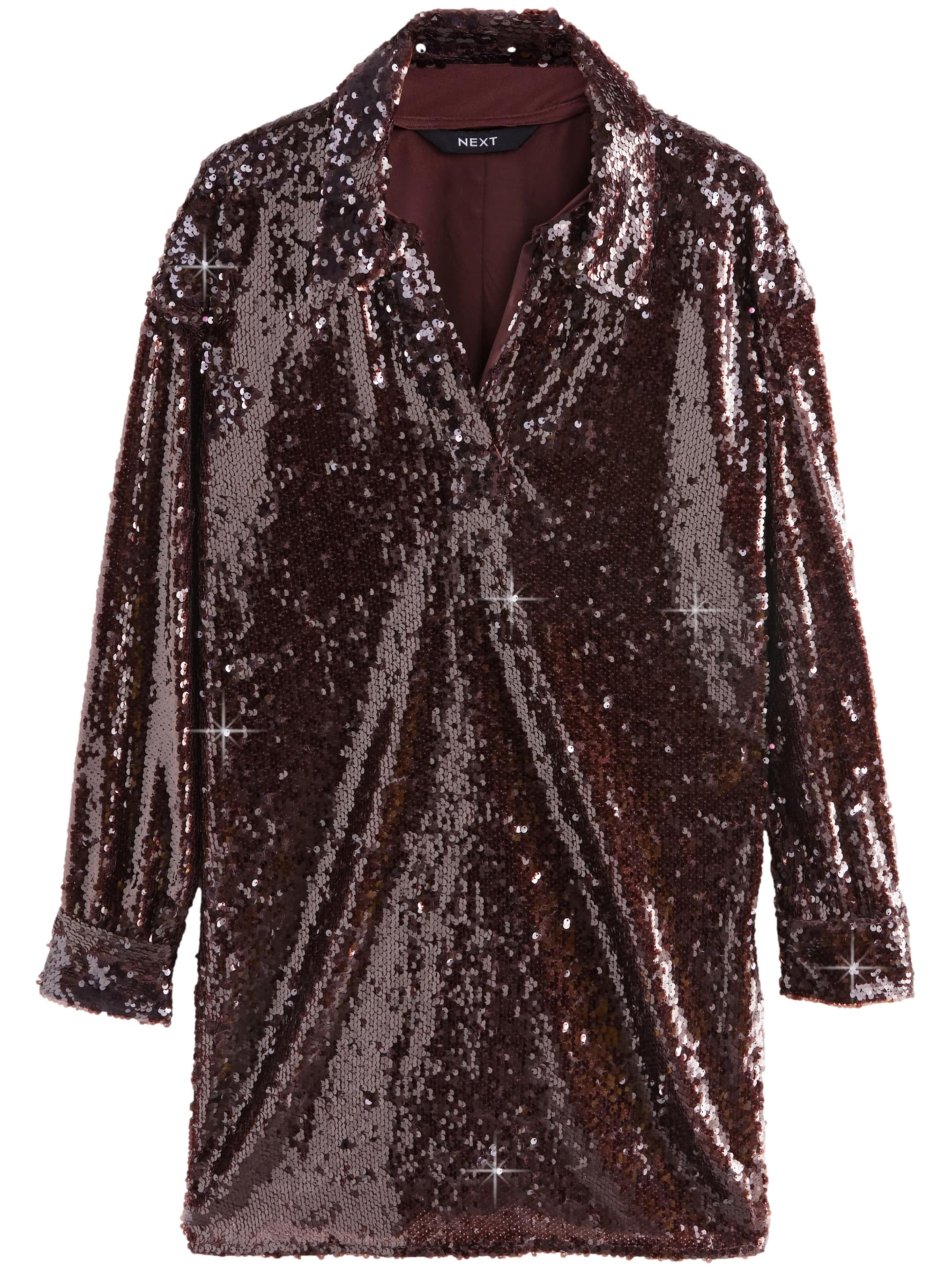 Next Kleid in Braun: Vorderseite