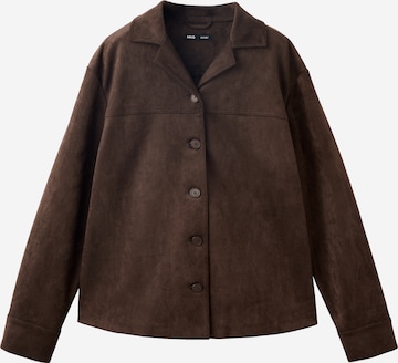 MANGO Between-season jacket 'TOR' in Brown: front