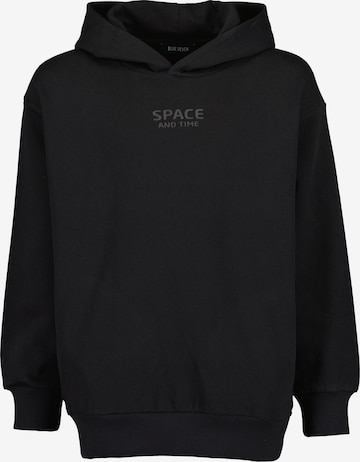 BLUE SEVEN Sweatshirt in Schwarz: predná strana