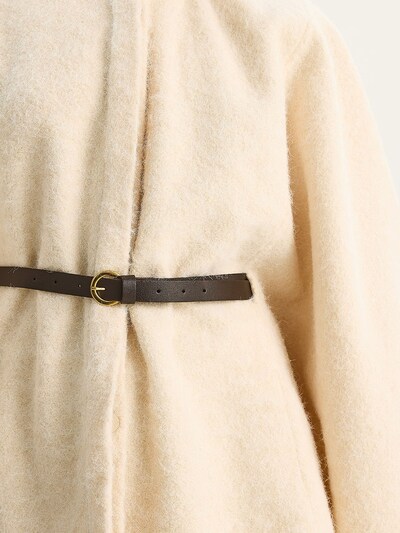 Bianco Lucci Mantel in beige, Produktansicht