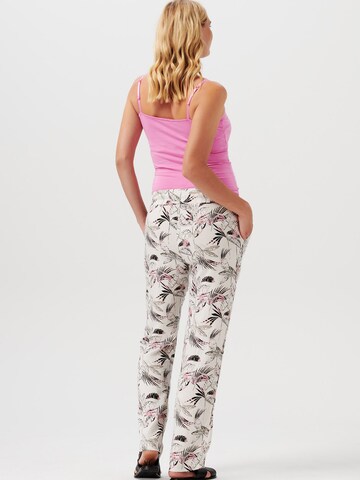 Regular Pantaloni 'Churu' de la Noppies pe alb