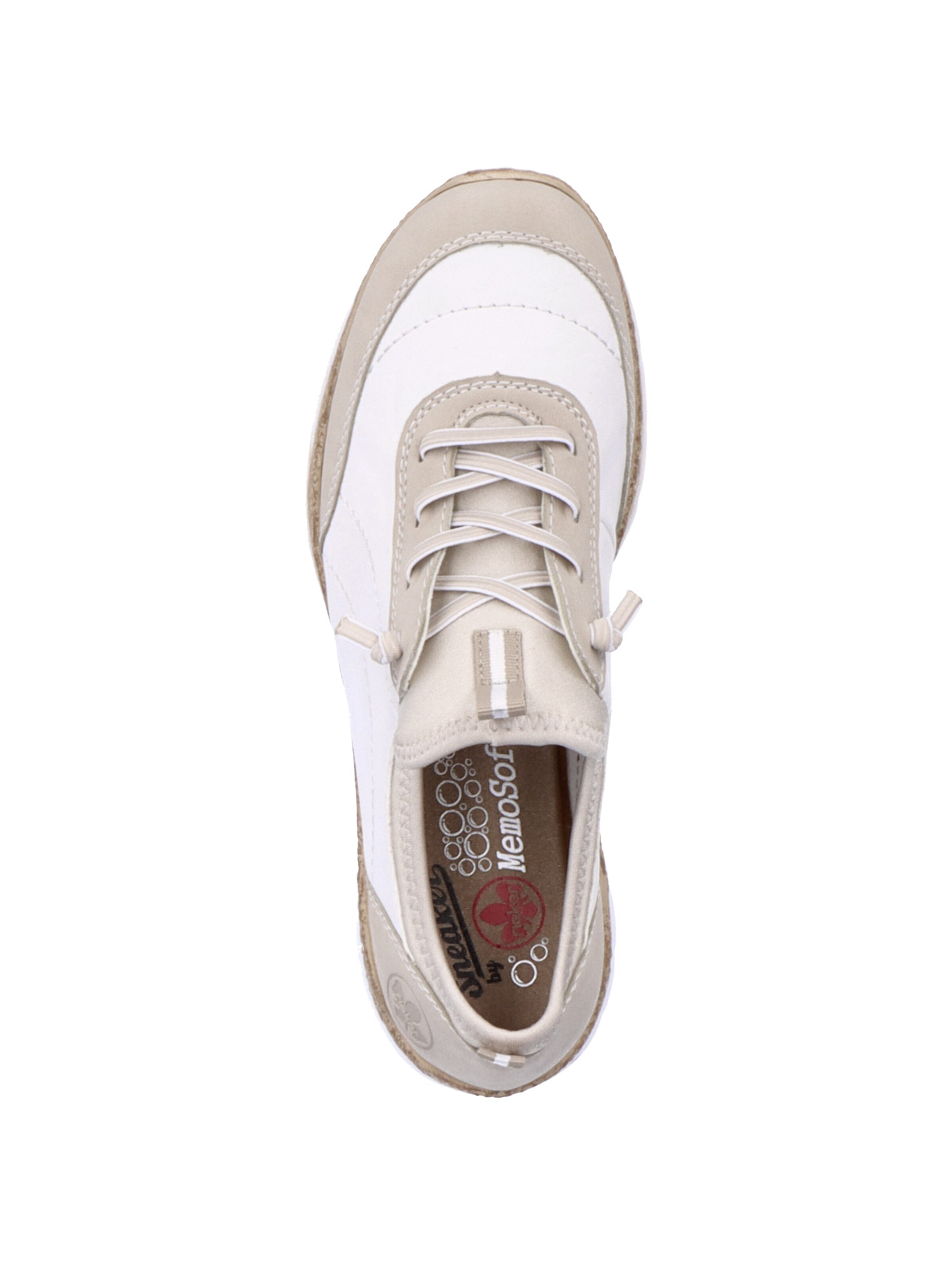 Rieker Sneakers laag in Beige