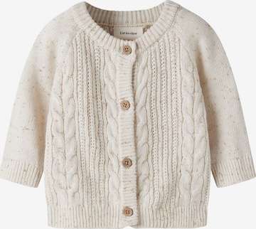 Lil'Atelier Strickjacke in Beige: Vorderseite