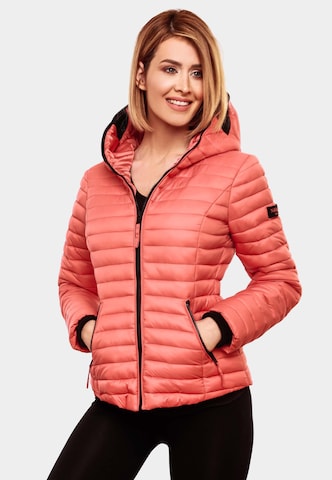 NAVAHOO Between-Season Jacket 'Kimuk' in Orange: front