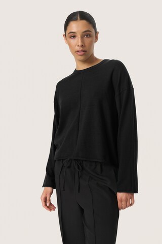 Pullover 'Spina' di SOAKED IN LUXURY in nero: frontale