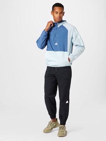 ADIDAS SPORTSWEAR Athletic Jacket in Blue