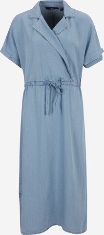 Vero Moda Tall Skjortklänning 'LILIANA' i blå: framsida
